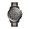 Watch strap Fossil FTW1139 Stainless steel Anthracite grey 22mm